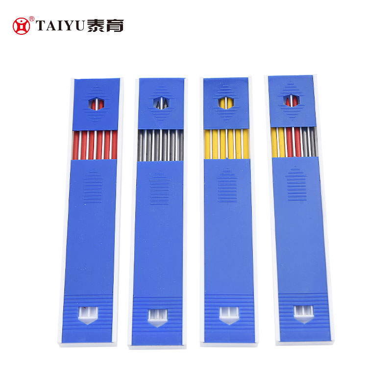 Les étudiants utilisent des matériaux respectueux de l'environnement à noyau de plomb de peinture tricolore sans pollution