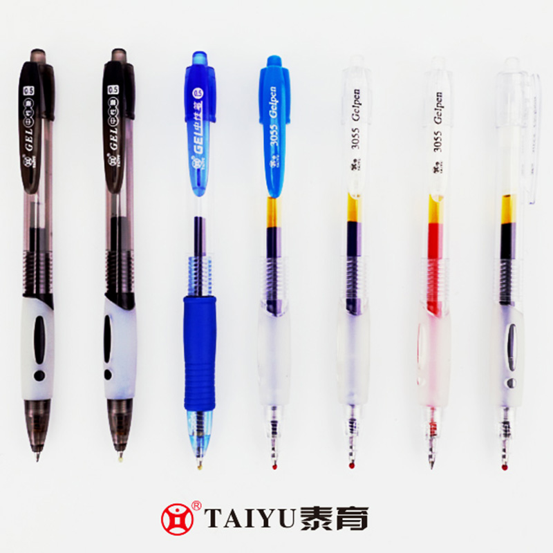 Stylo Gel à pression pour usage au bureau, Style Simple, couleur personnalisée, 3055