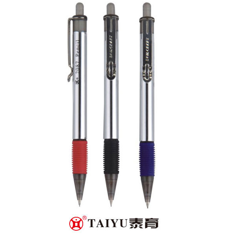 Les étudiants utilisent un crayon mécanique avec porte-stylo Transparent crayon mécanique 2087