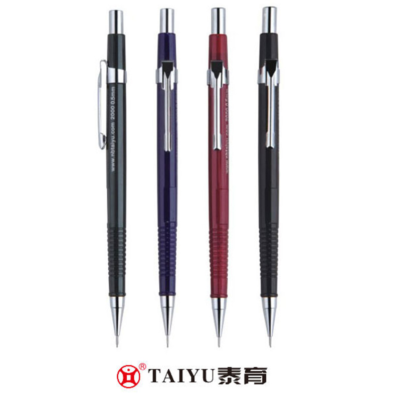 Crayon mécanique à usage de bureau avec porte-crayon à 12 points, 2000