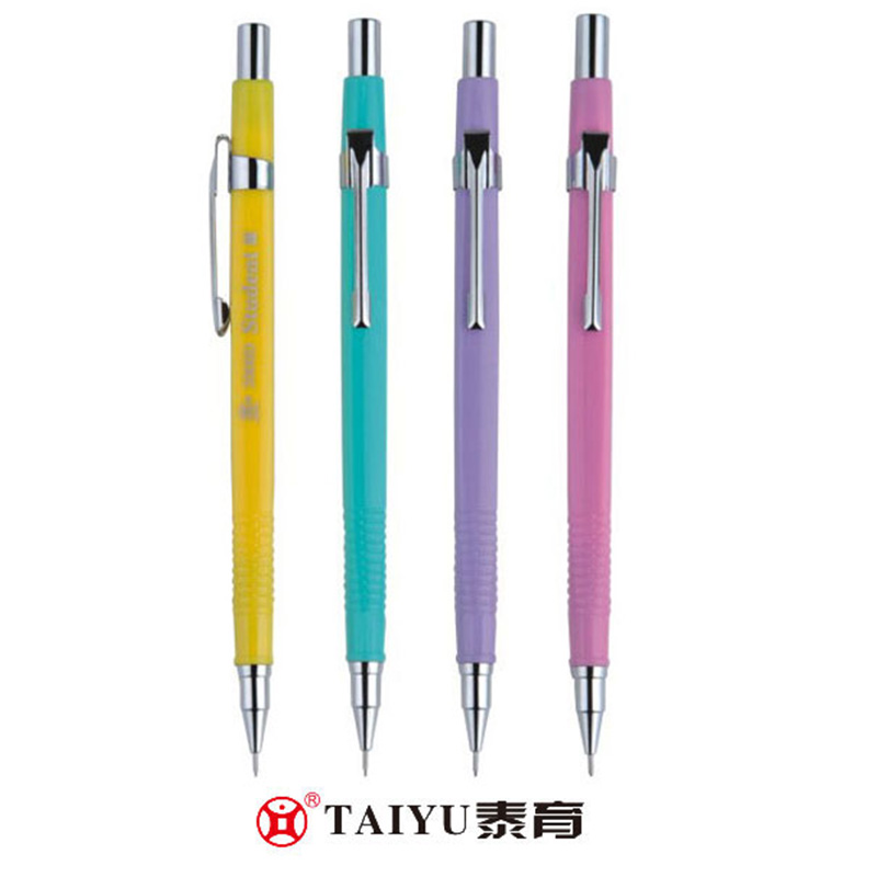 Crayon mécanique à usage de bureau avec colle en aérosol sur le porte-stylo, crayon mécanique 2000D